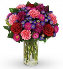 Vase arrangement of Mixed Flowers