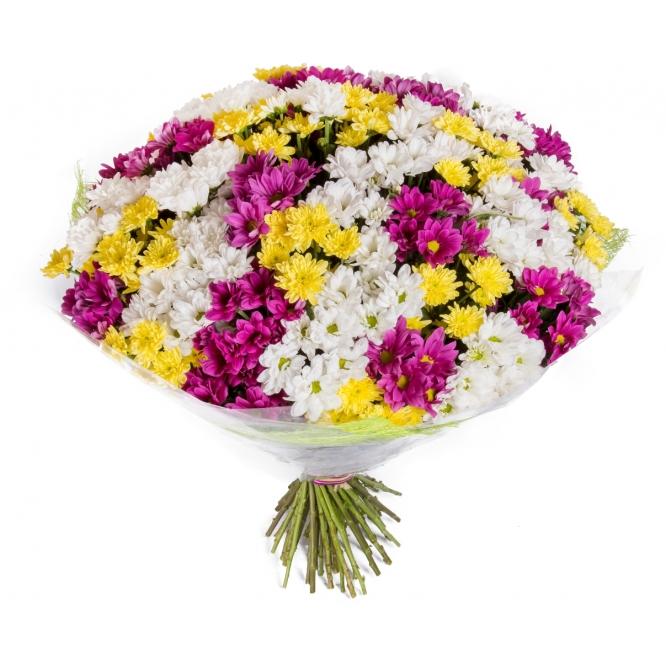 Mixed Bouquet Of Chrysanthemums Online Gift and Flowers